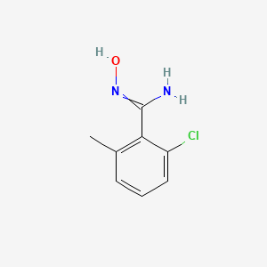 2-chloro-N'-hydroxy-6-methylbenzenecarboximidamide
