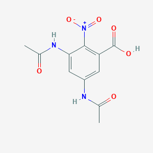 3,5-Diacetamido-2-nitrobenzoic acid