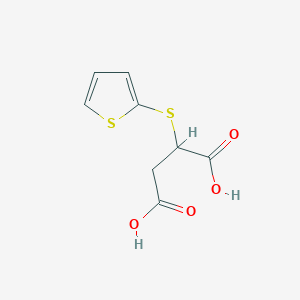 B1622643 2-(Thiophen-2-ylthio)succinic acid CAS No. 3807-43-0