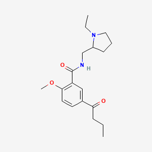 molecular formula C19H28N2O3 B1622647 Irolapride CAS No. 64779-98-2