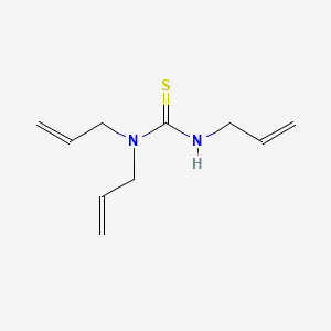 molecular formula C10H16N2S B1622648 Triallylthiourea CAS No. 24507-13-9