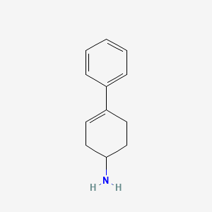 molecular formula C12H15N B1622650 4-Phenylcyclohex-3-en-1-amine CAS No. 51171-82-5