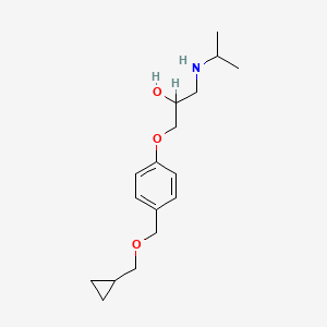 1-(4-(Cyclopropylmethoxymethyl)phenoxy)-3-isopropylaminopropan-2-ol