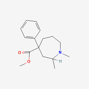 molecular formula C16H23NO2 B1622654 Metheptazine CAS No. 469-78-3
