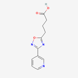 4-(3-Pyridin-3-yl-[1,2,4]oxadiazol-5-yl)-butyric acid