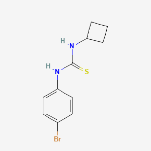 molecular formula C11H13BrN2S B1622698 1-(4-Bromophenyl)-3-cyclobutylthiourea CAS No. 885266-88-6
