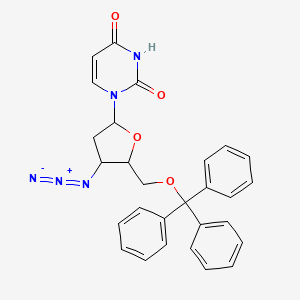 1-[4-Azido-5-(trityloxymethyl)oxolan-2-yl]pyrimidine-2,4-dione