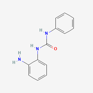 molecular formula C13H13N3O B1622707 N-(2-aminophenyl)-N'-phenylurea CAS No. 57709-64-5