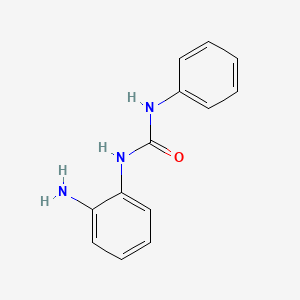 molecular formula C13H13N3O B1622707 N-(2-aminophényl)-N'-phénylurée CAS No. 57709-64-5