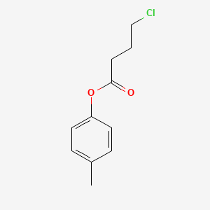 molecular formula C11H13ClO2 B1622728 4-Methylphenyl 4-chlorobutanoate CAS No. 23051-24-3