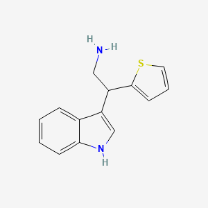 2-(1H-indol-3-yl)-2-thien-2-ylethanamine