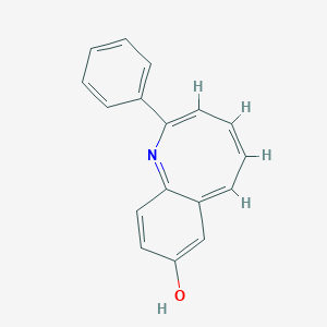 B162275 (2Z,4Z,6Z)-2-phenyl-1-benzazocin-8-ol CAS No. 134746-11-5