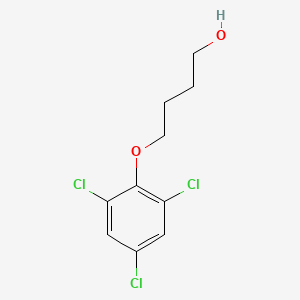 molecular formula C10H11Cl3O2 B1622762 4-(2,4,6-Trichlorophenoxy)butan-1-ol CAS No. 219313-00-5