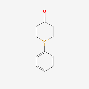 molecular formula C11H13OP B1622774 1-Phenyl-4-phosphorinanone CAS No. 23855-87-0