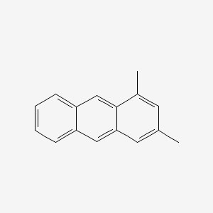 molecular formula C16H14 B1622775 1,3-Dimethylanthracene CAS No. 610-46-8