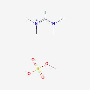 molecular formula C6H16N2O4S B1622787 ((Dimethylamino)methylene)dimethylammonium methyl sulphate CAS No. 2013-91-4