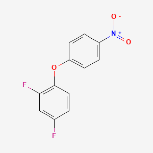 molecular formula C12H7F2NO3 B1622791 2,4-Difluoro-1-(4-nitrophenoxy)benzene CAS No. 28280-37-7