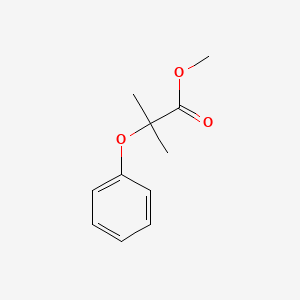 molecular formula C11H14O3 B1622812 Methyl 2-phenoxyisobutyrate CAS No. 72278-52-5