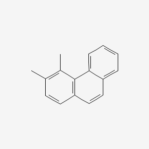 molecular formula C16H14 B1622837 3,4-Dimethylphenanthrene CAS No. 66291-31-4