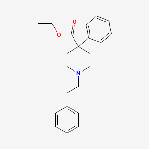 molecular formula C22H27NO2 B1622858 Pheneridine CAS No. 469-80-7