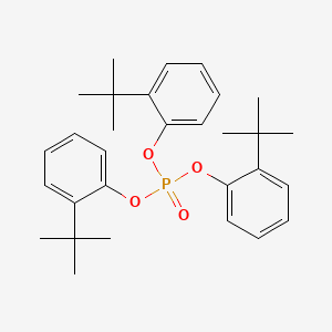molecular formula C30H39O4P B1622860 Tris(tert-butylphenyl) phosphate CAS No. 28777-70-0
