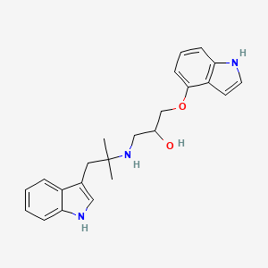 molecular formula C23H27N3O2 B1622874 Parodilol CAS No. 103238-56-8