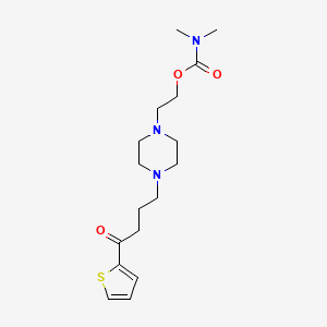 molecular formula C17H27N3O3S B1622875 Pitenodil CAS No. 59840-71-0
