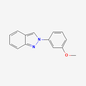molecular formula C14H12N2O B1622885 2-(3-Methoxyphenyl)-2H-indazole CAS No. 81265-89-6