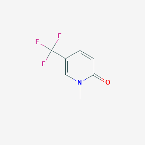 2(1H)-Pyridinone, 1-methyl-5-(trifluoromethyl)-