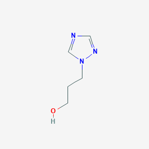 molecular formula C5H9N3O B1622901 3-(1,2,4-Triazol-1-yl)propan-1-ol CAS No. 84497-70-1