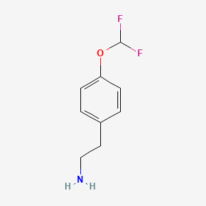 2-[4-(Difluoromethoxy)phenyl]ethanamine