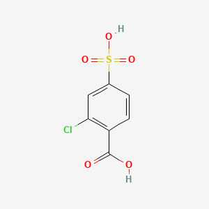 B1622915 2-Chloro-4-sulphobenzoic acid CAS No. 51084-27-6