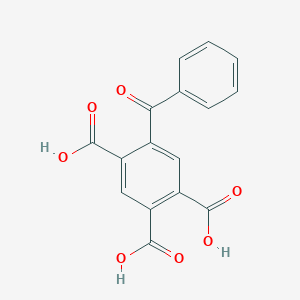 molecular formula C16H10O7 B162292 二苯甲酮-2,4,5-三羧酸 CAS No. 135989-69-4