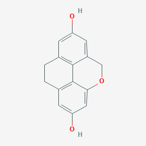 molecular formula C15H12O3 B162293 黄素 CAS No. 83924-98-5