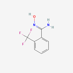 B1622943 2-(Trifluoromethyl)benzamidoxime CAS No. 40067-66-1