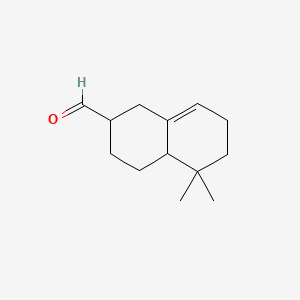molecular formula C13H20O B1622966 Octahydro-5,5-dimethylnaphthalene-2-carbaldehyde CAS No. 68738-96-5