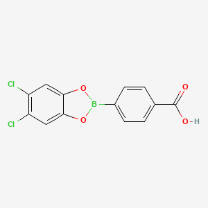 Benzeneboronic acid, p-carboxy-, cyclic 4,5-dichloro-o-phenylene ester