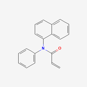 molecular formula C19H15NO B1622986 N-(1-Naphthyl)-N-phenylacrylamide CAS No. 78820-11-8