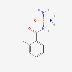 molecular formula C8H12N3O2P B1623026 Tolfamide CAS No. 70788-29-3