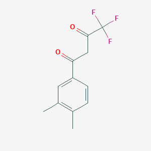 1-(3,4-Dimethylphenyl)-4,4,4-trifluorobutane-1,3-dione