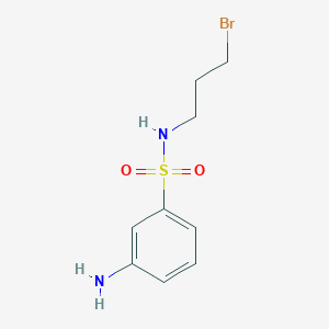 1-(3-Amino-benzenesulfonyl)amino-3-bromopropane