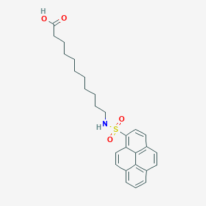 11-(Pyrene-1-sulfonylamino)undecanoic acid