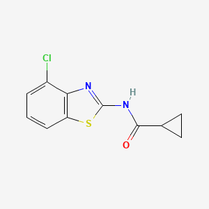 N-(4-Chlorobenzo[D]thiazol-2-YL)cyclopropanecarboxamide