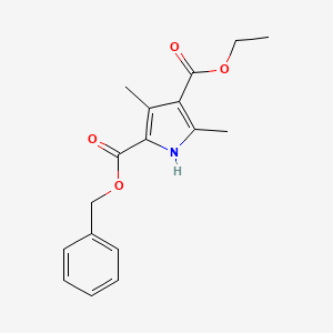 2-Benzyl 4-ethyl 3,5-dimethyl-1H-pyrrole-2,4-dicarboxylate