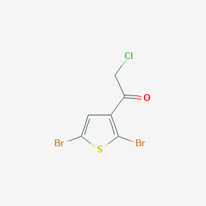 2-Chloro-1-(2,5-dibromothien-3-yl)ethanone