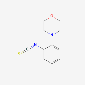 molecular formula C11H12N2OS B1623059 4-(2-Isothiocyanatophenyl)morpholine CAS No. 51317-67-0