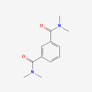 molecular formula C12H16N2O2 B1623064 1,3-Benzenedicarboxamide, N,N,N',N'-tetramethyl- CAS No. 14334-36-2