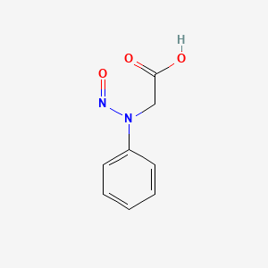 molecular formula C8H8N2O3 B1623069 Glycine, N-nitroso-N-phényl- CAS No. 6415-68-5