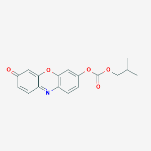 7-(Isobutoxycarbonyloxy)-3H-phenoxazin-3-one