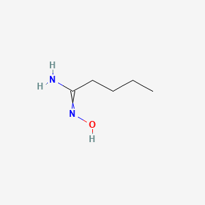 molecular formula C5H12N2O B1623086 N'-hydroxypentanimidamide CAS No. 67015-06-9